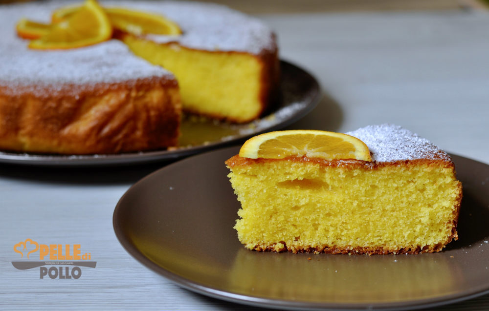 Torta allo yogurt e arancia