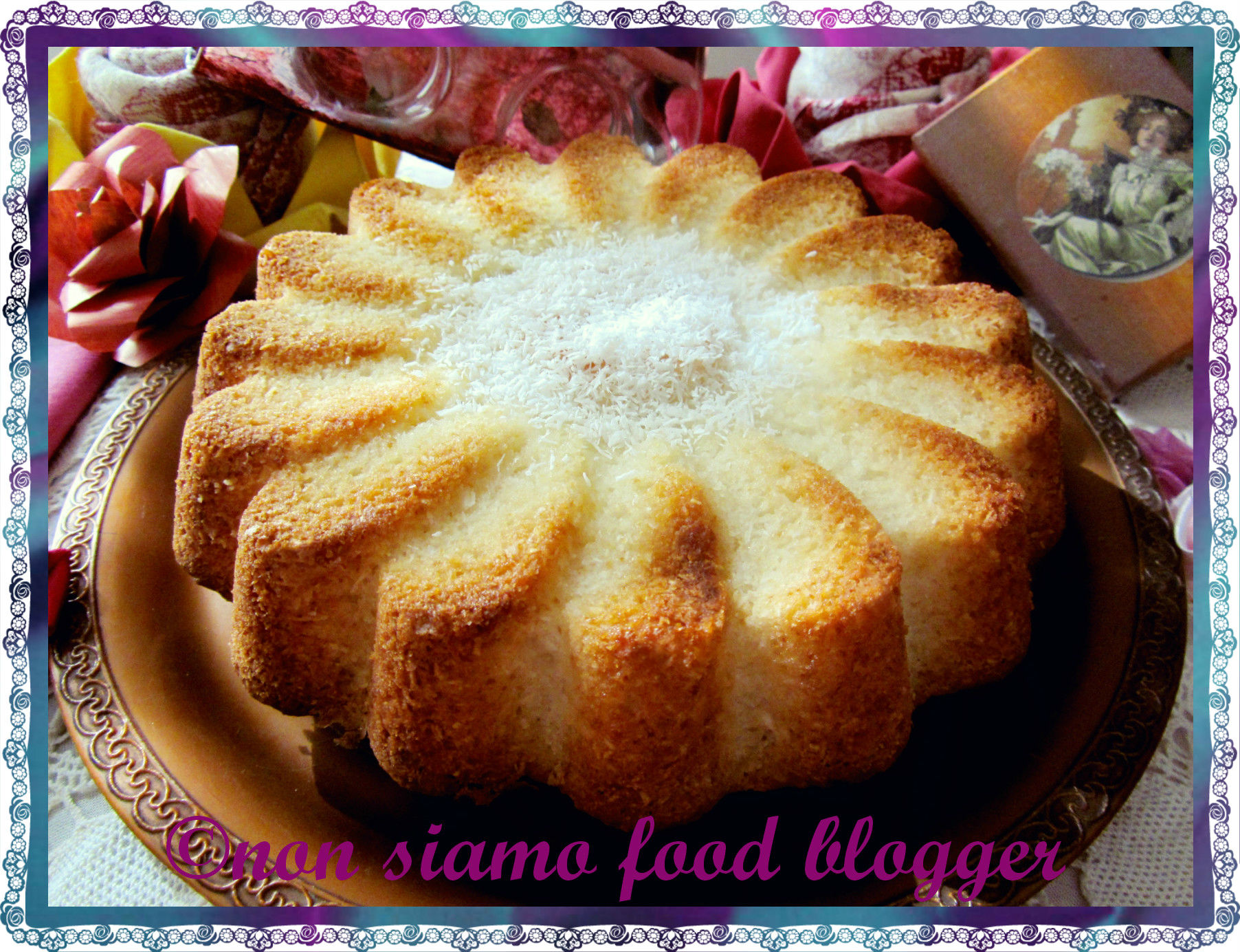 Torta allo Yogurt e Cocco (senza uova, burro e latte)