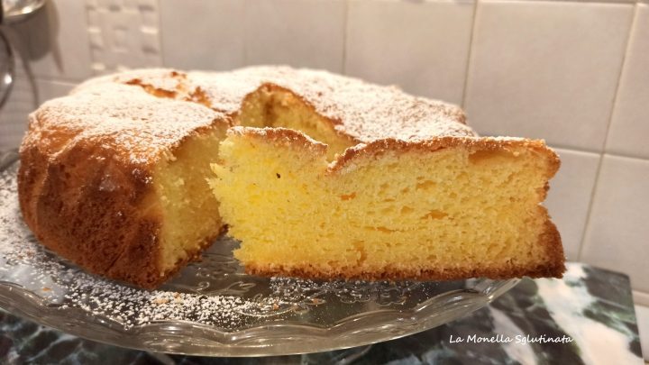 Torta allo yogurt e limone senza glutine
