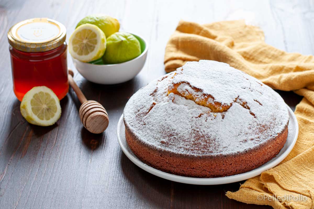 Torta allo yogurt e miele