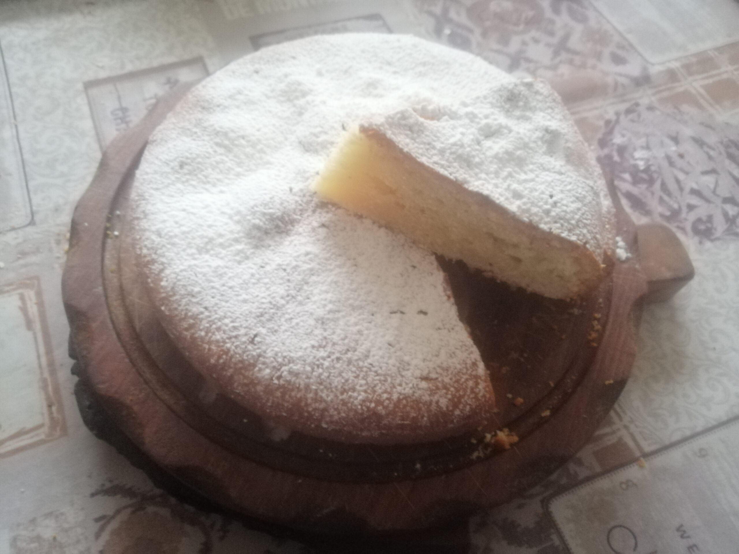 Torta allo yogurt greco