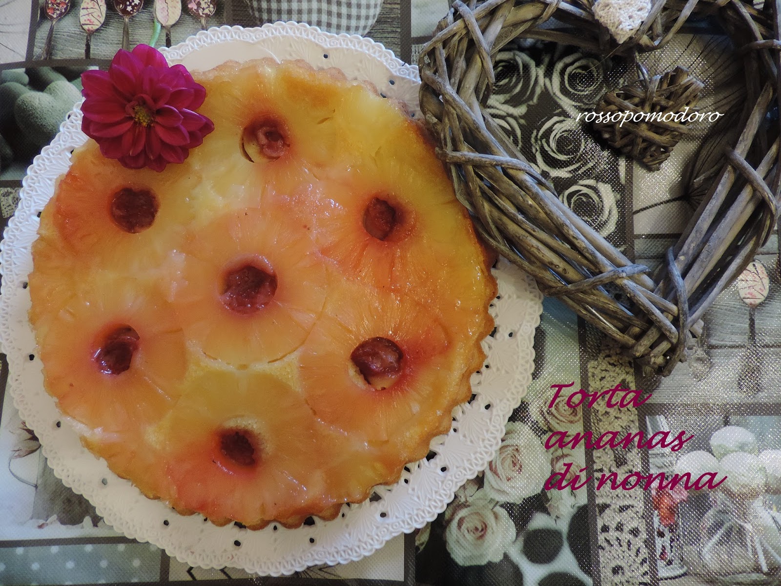Torta ananas di nonna
