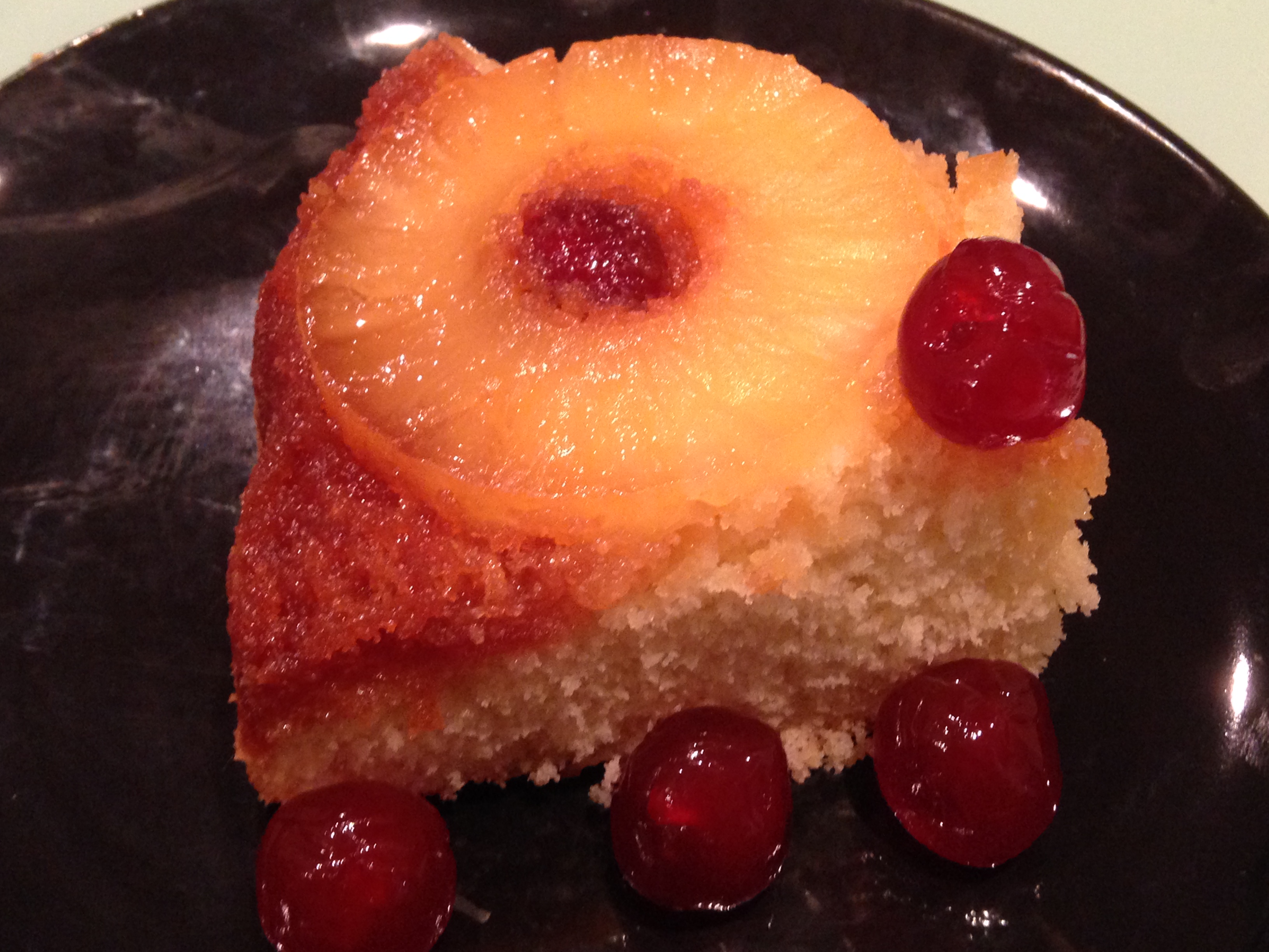 Torta ananas e caramello