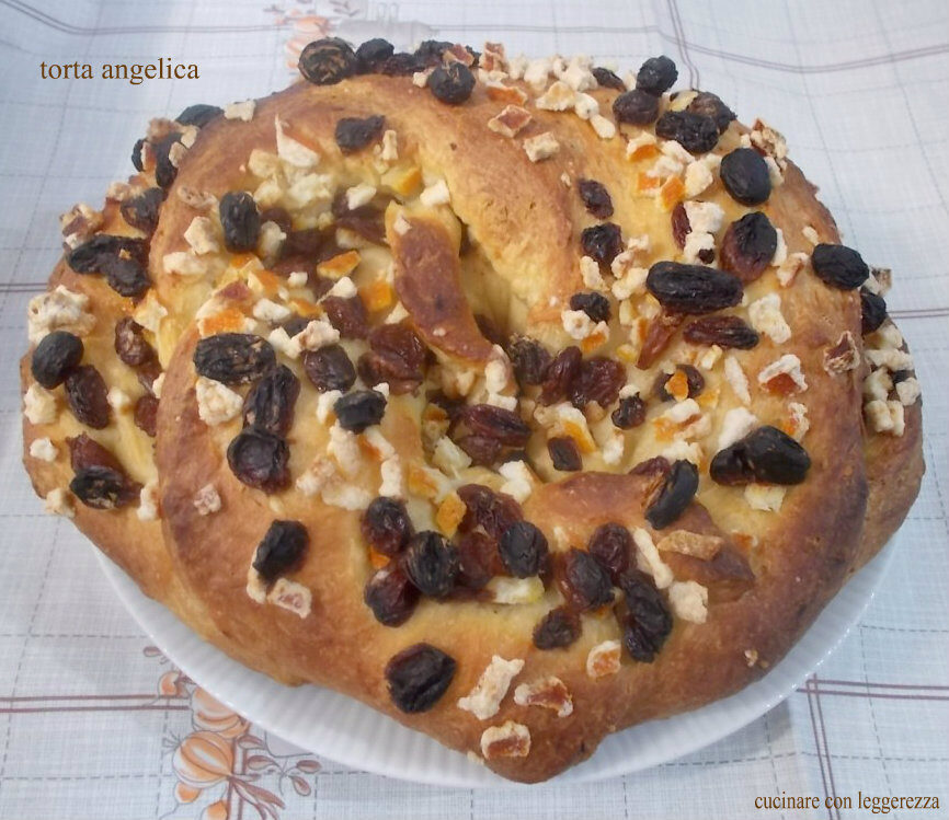 Torta angelica – lievito madre