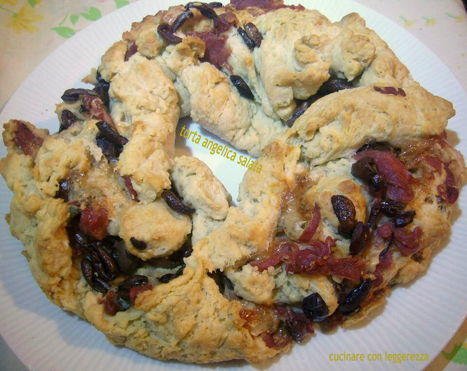 Torta angelica salata – lievito madre