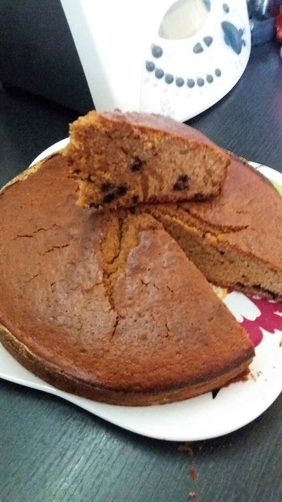 Torta arancia e cioccolato bimby