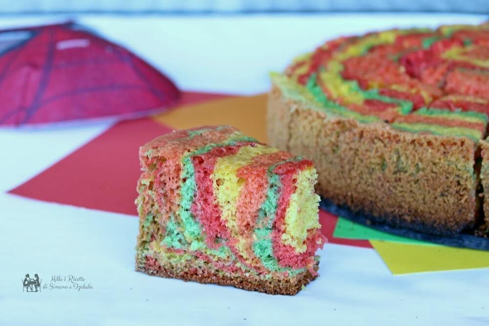 Torta arcobaleno