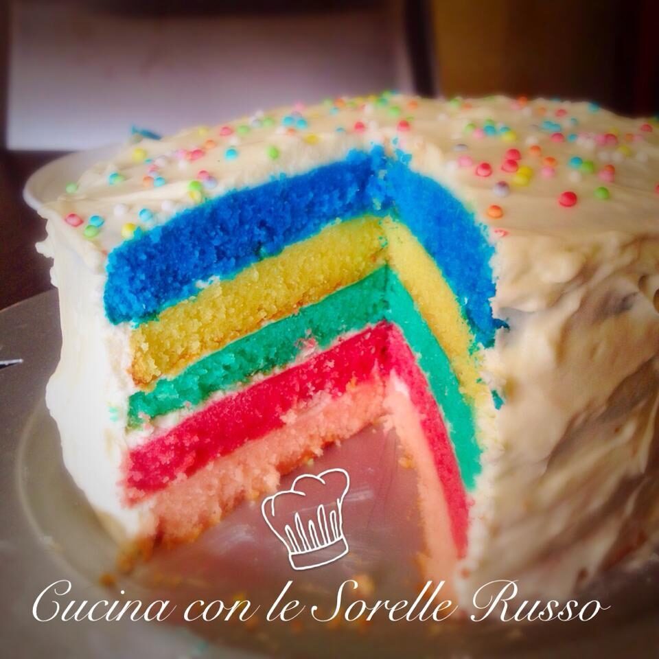Torta arcobaleno: una festa di colori e dolcezza