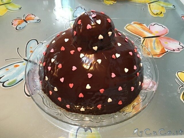 Torta bacio perugina per san valentino