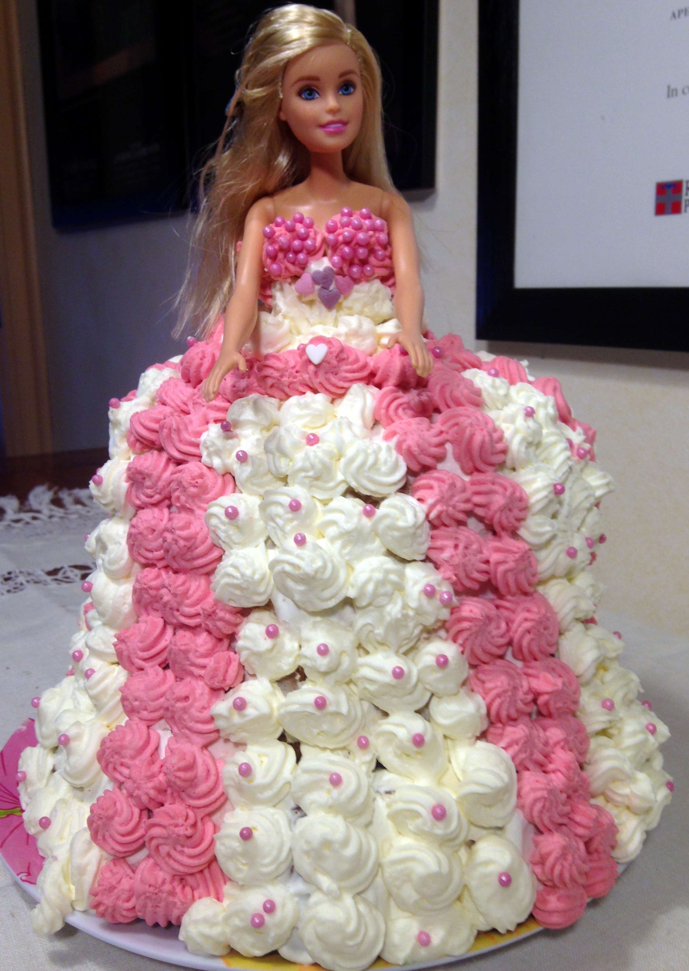 Torta Barbie