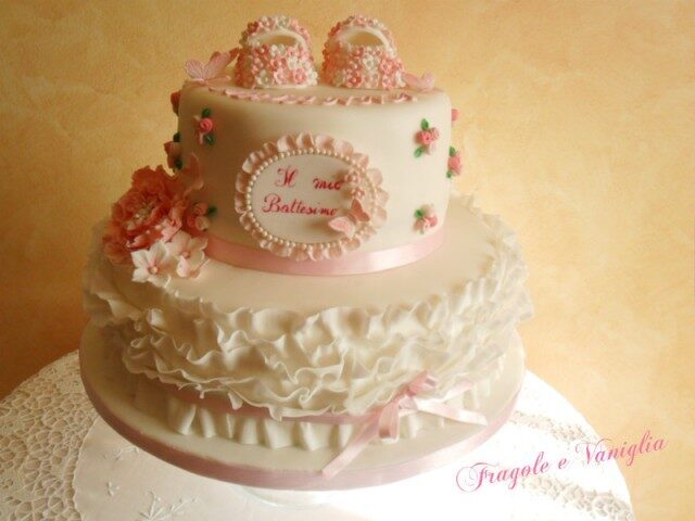 Torta battesimo