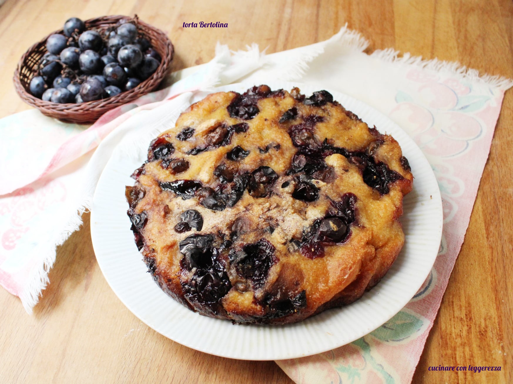 Torta bertolina – lievito madre