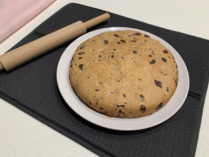Torta biscotto senza uova e burro