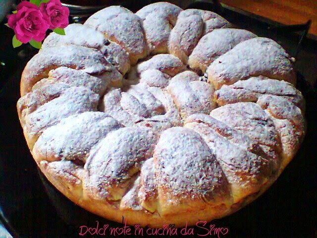 Torta brioche alla nutella
