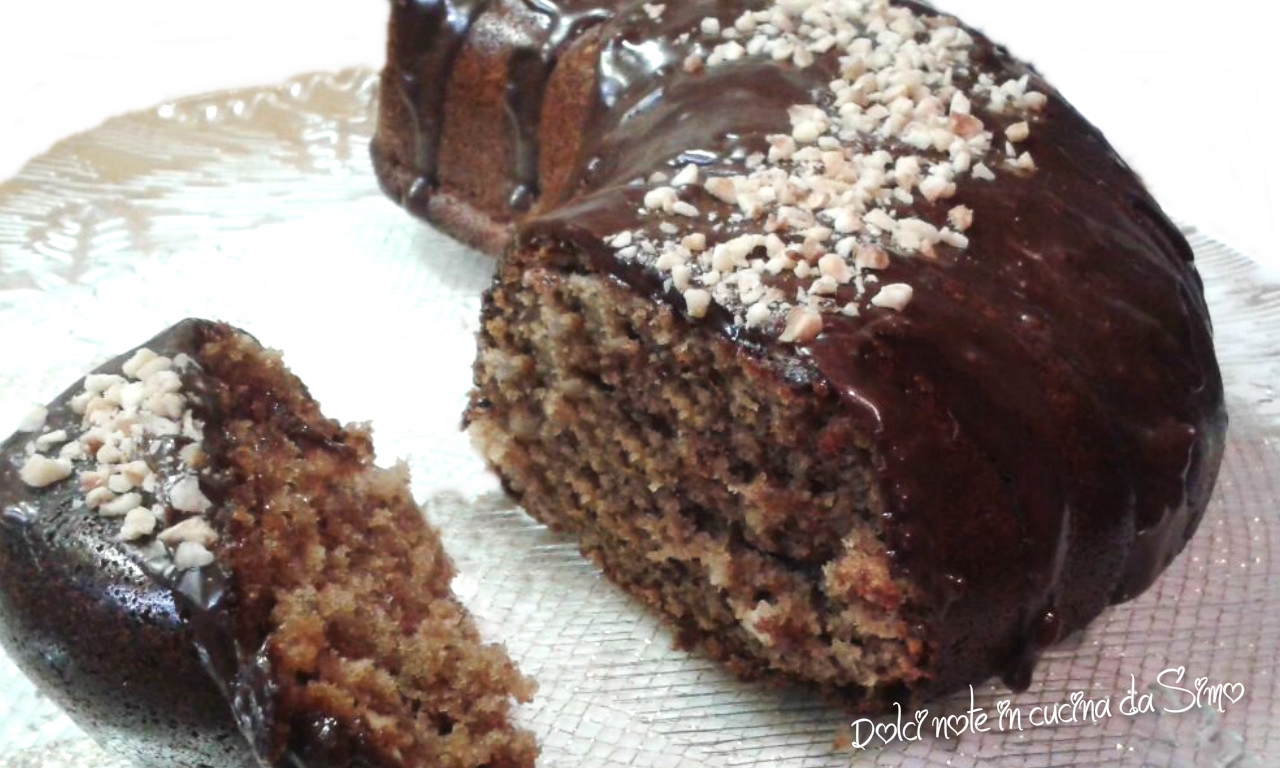 Torta brioche alle mandorle e cioccolato