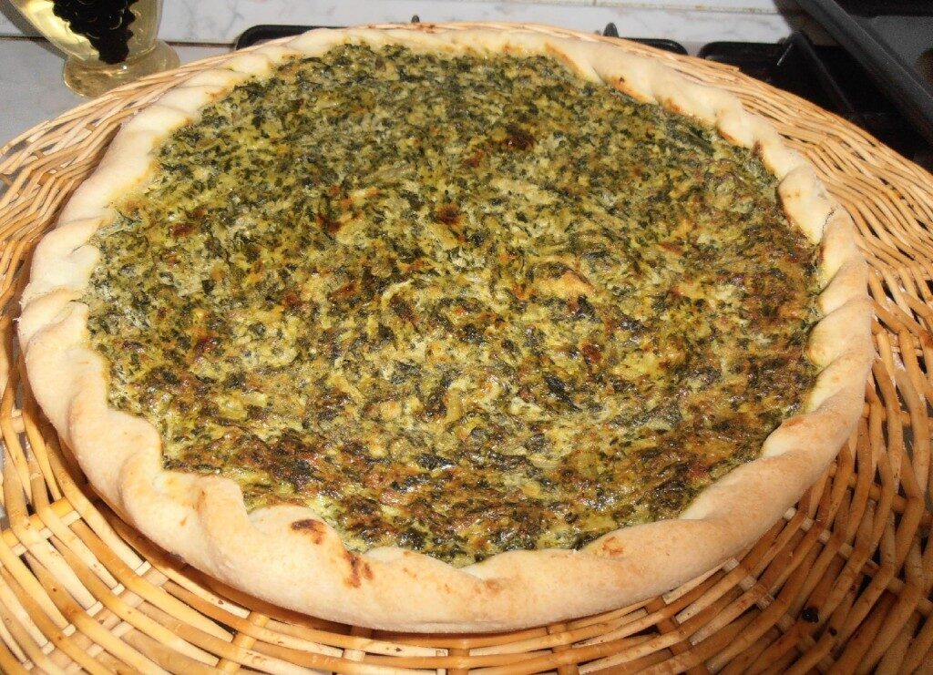 Torta brisè di bietola e ricotta
