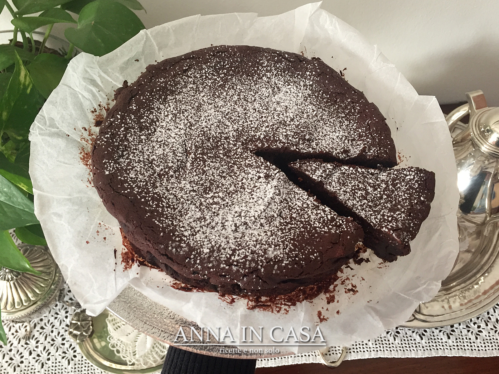 Torta cacao e patate di Benedetta - senza glutine