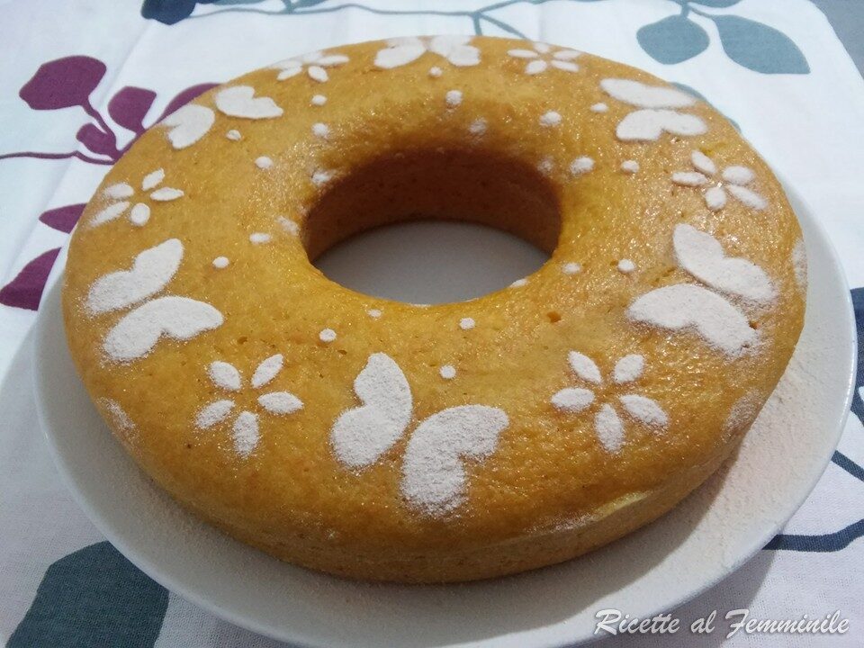 Torta camilla light con succo di arance senza latte
