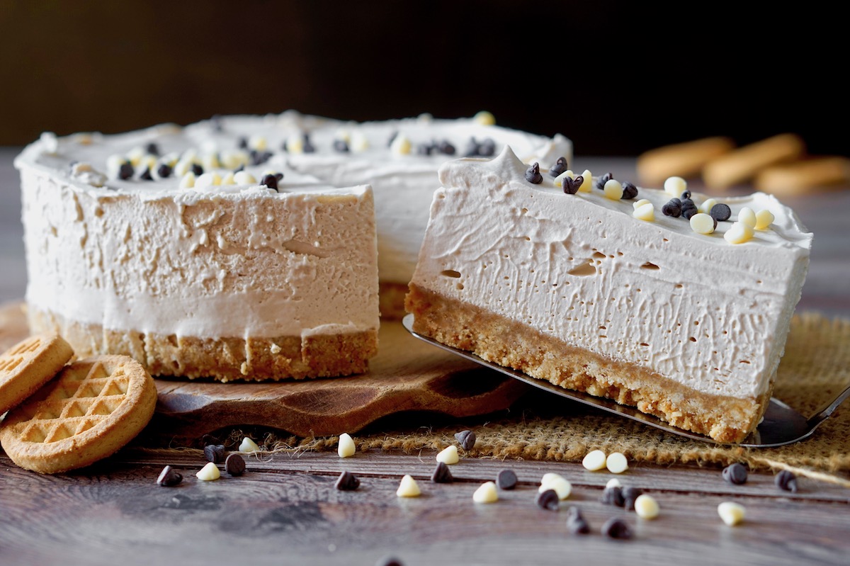 Torta cappuccino senza cottura
