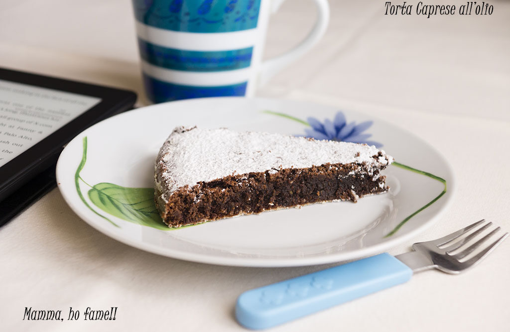 Torta caprese all’olio extravergine di oliva