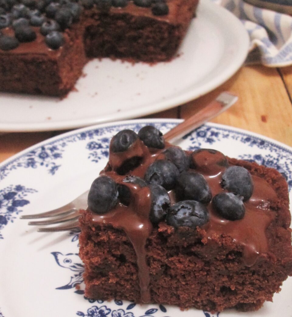 Torta ceci e cacao