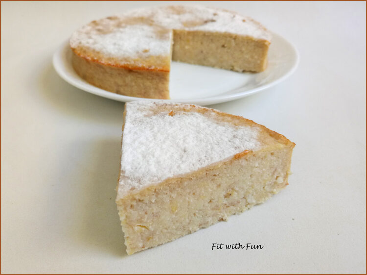 Torta Cheesecake Fit e Light Yogurt e Cocco