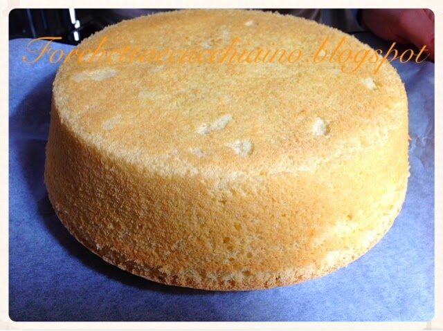 Torta chiffon cake ricetta base
