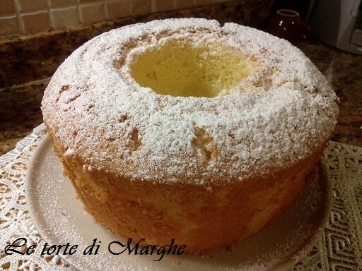 Torta chiffon dolce americano originale.