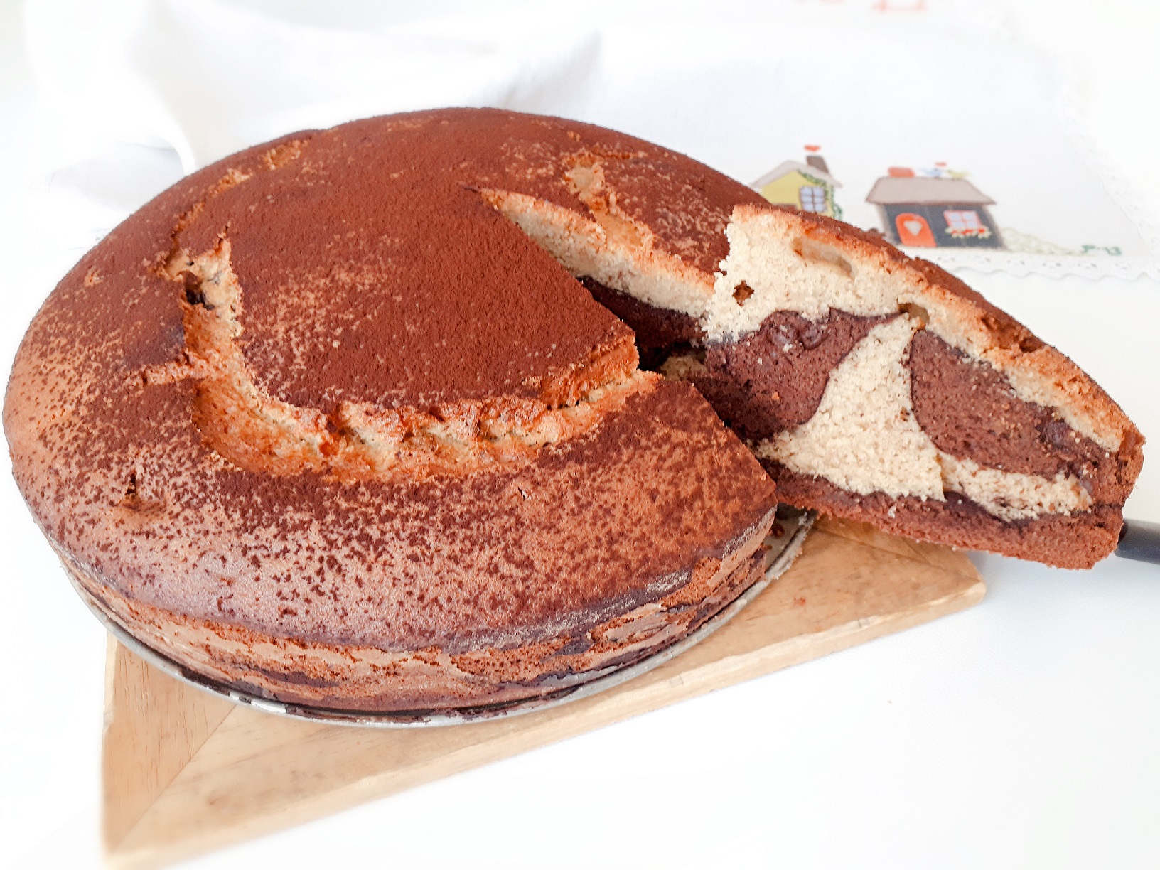 Torta ciocco banana