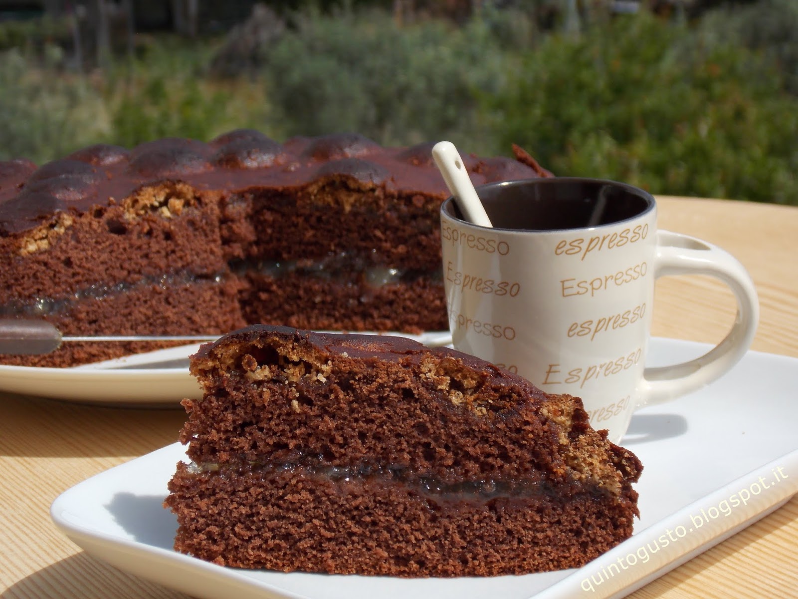 Torta cioccoamaretto