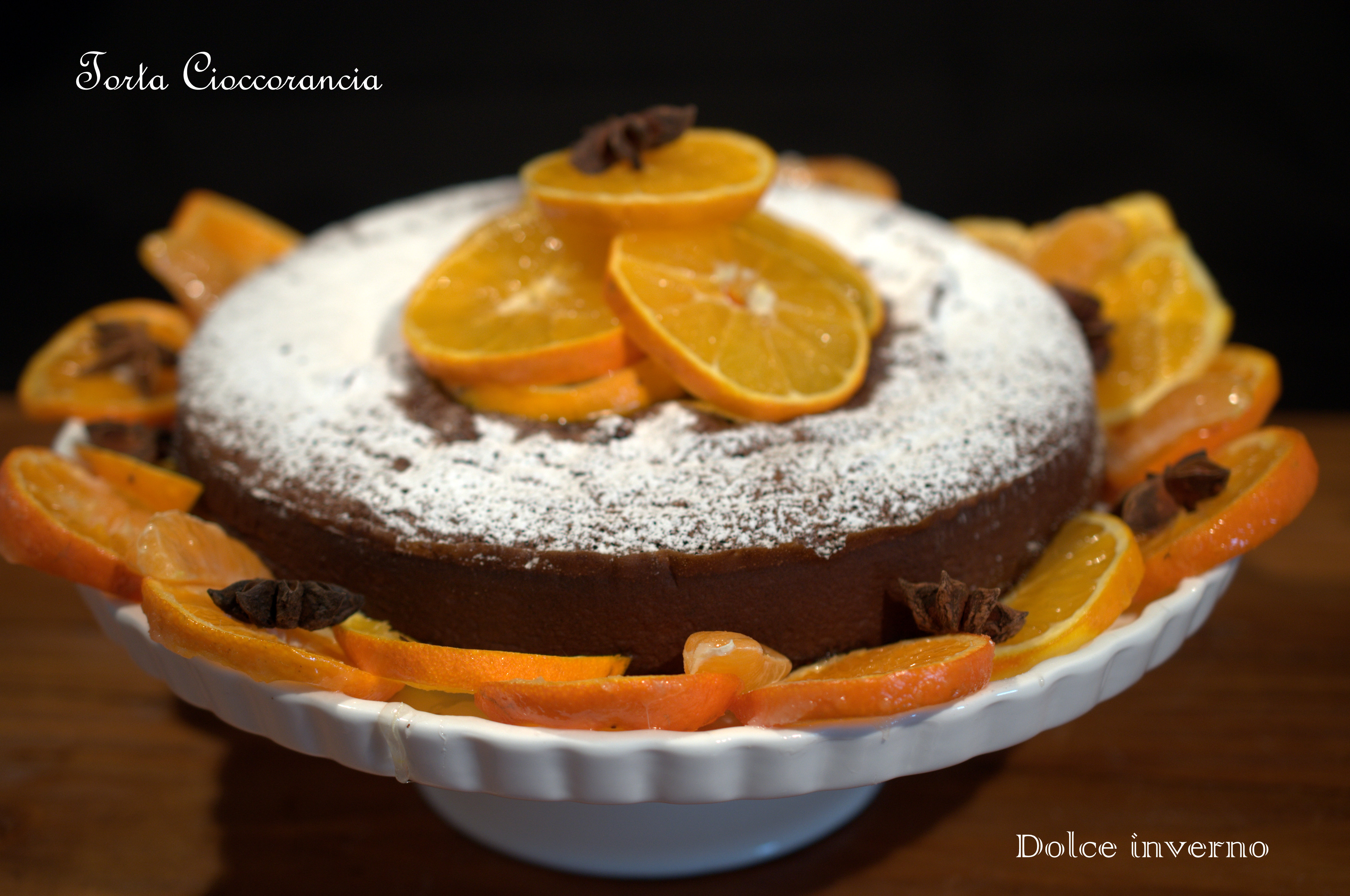 Torta cioccoarancia -dolceinverno