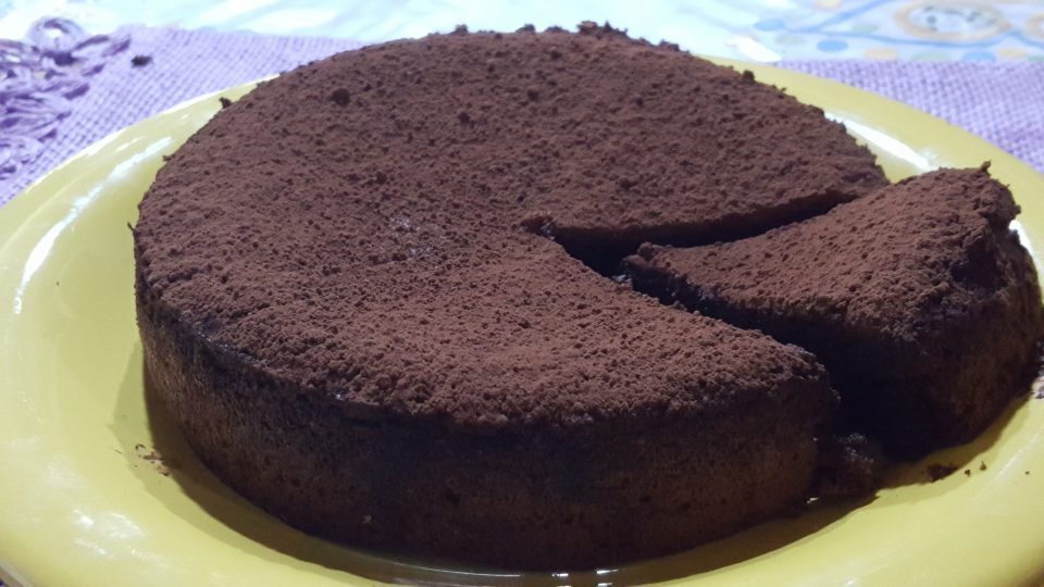 Torta cioccolata peperina