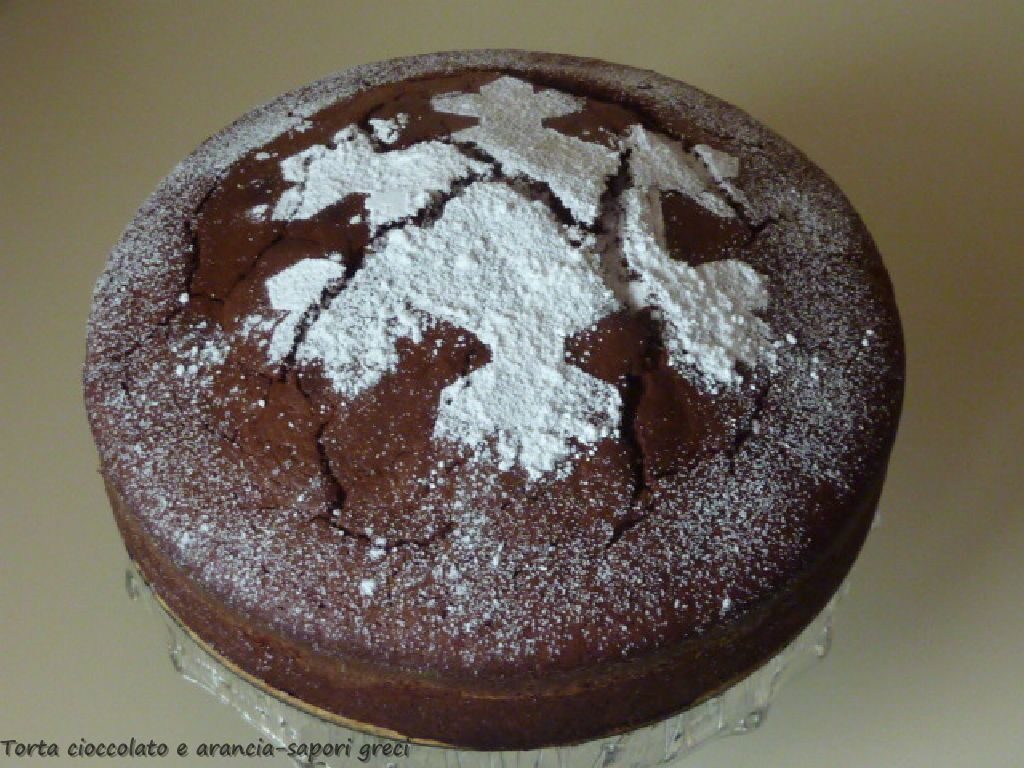 Torta cioccolato e arancia