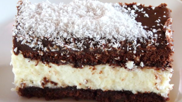 Torta cioccolato e cocco