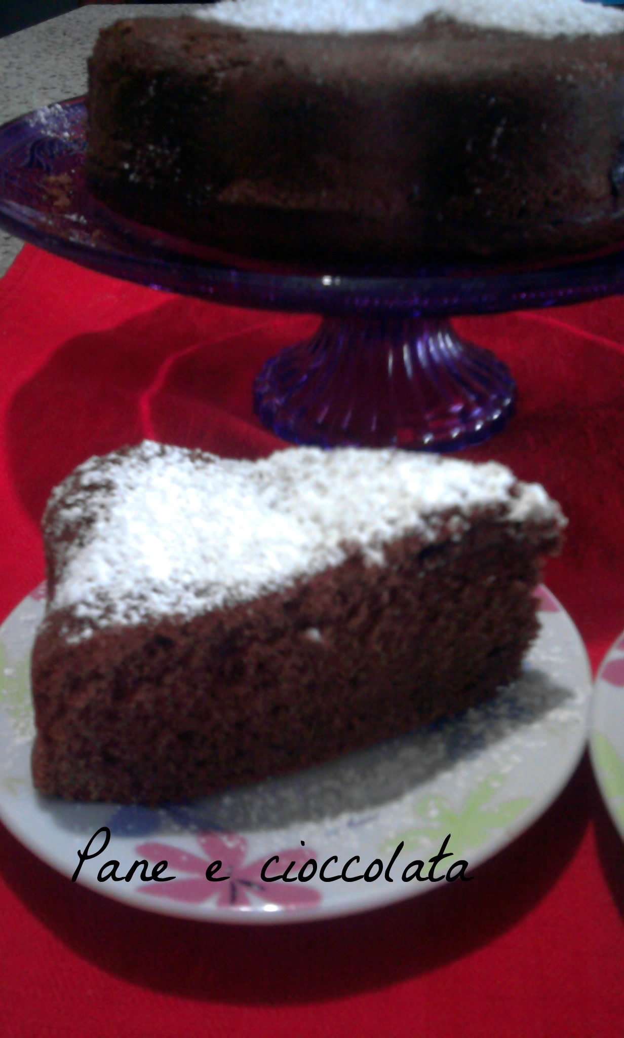 Torta cioccolato e nutella