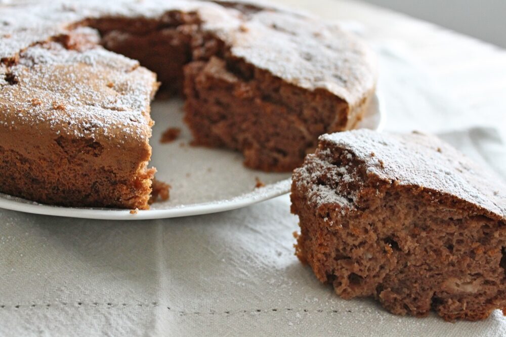 Torta cioccolato e stracchino allo yogurt