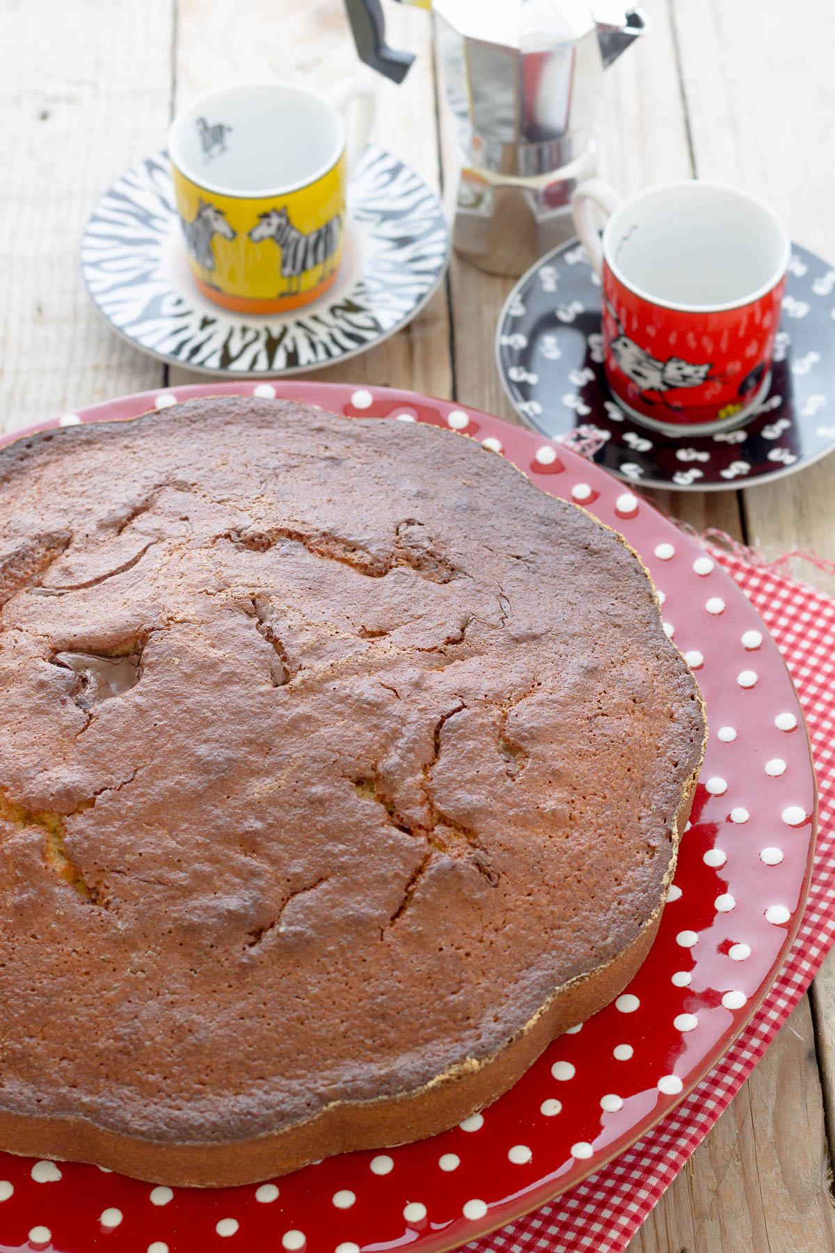 Torta cocco e nutella