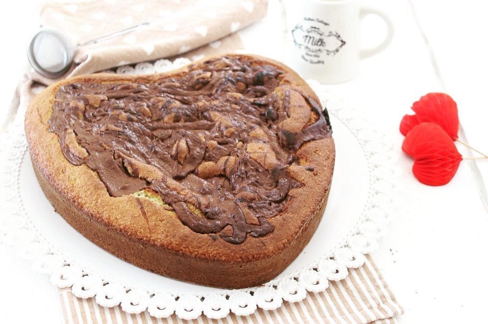 Torta cocco e nutella