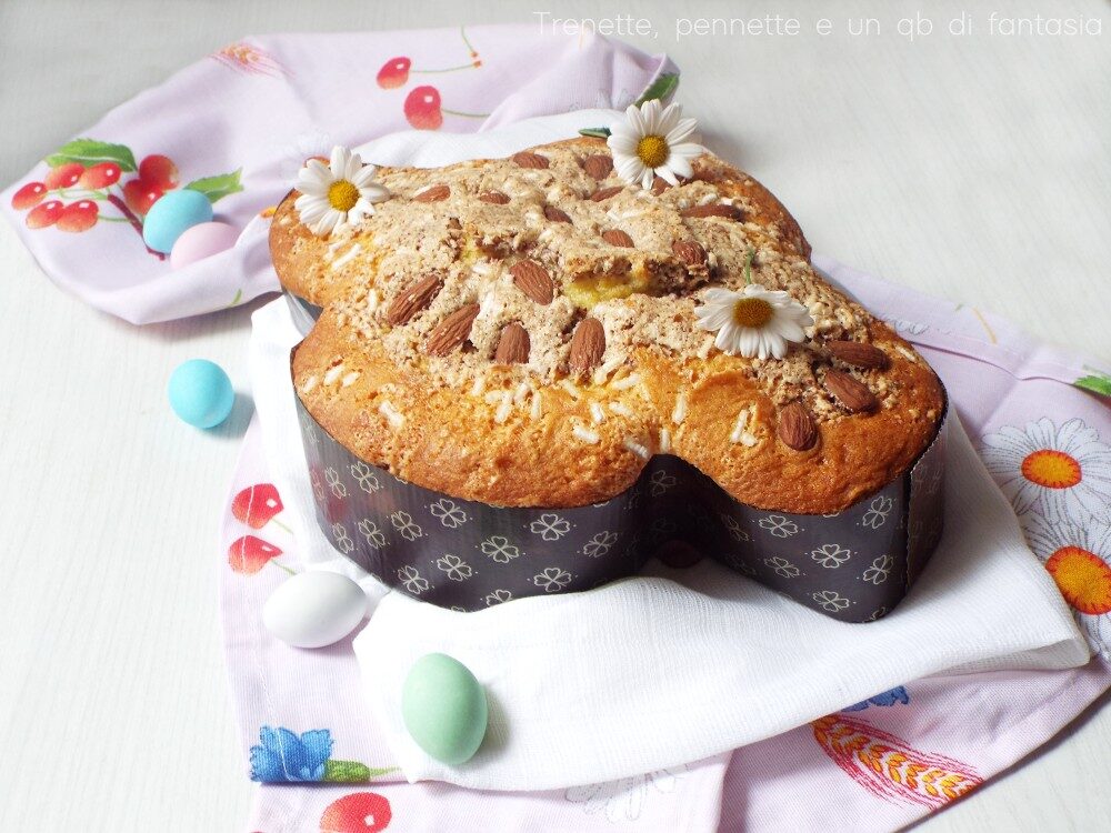 Torta colomba alla ricotta