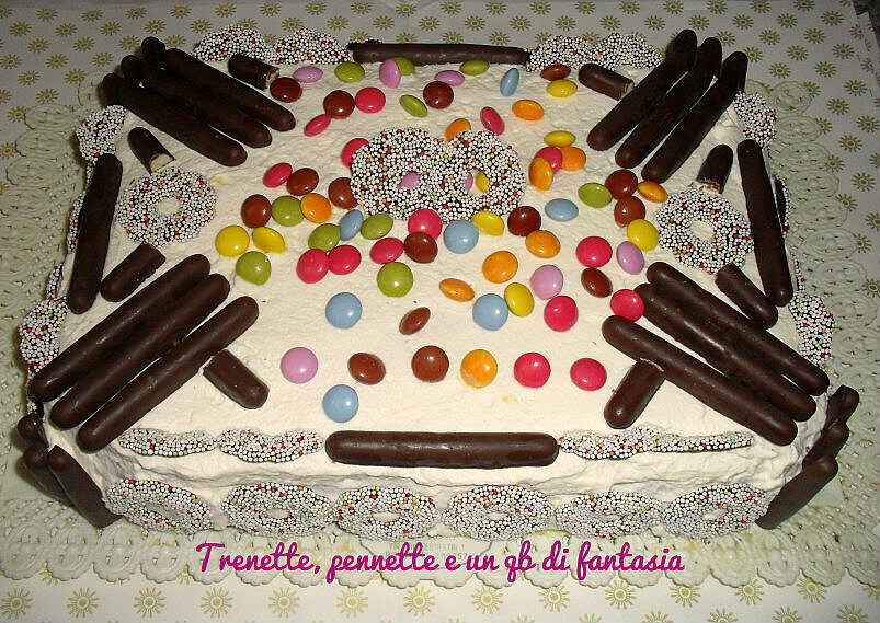 Torta compleanno semplice