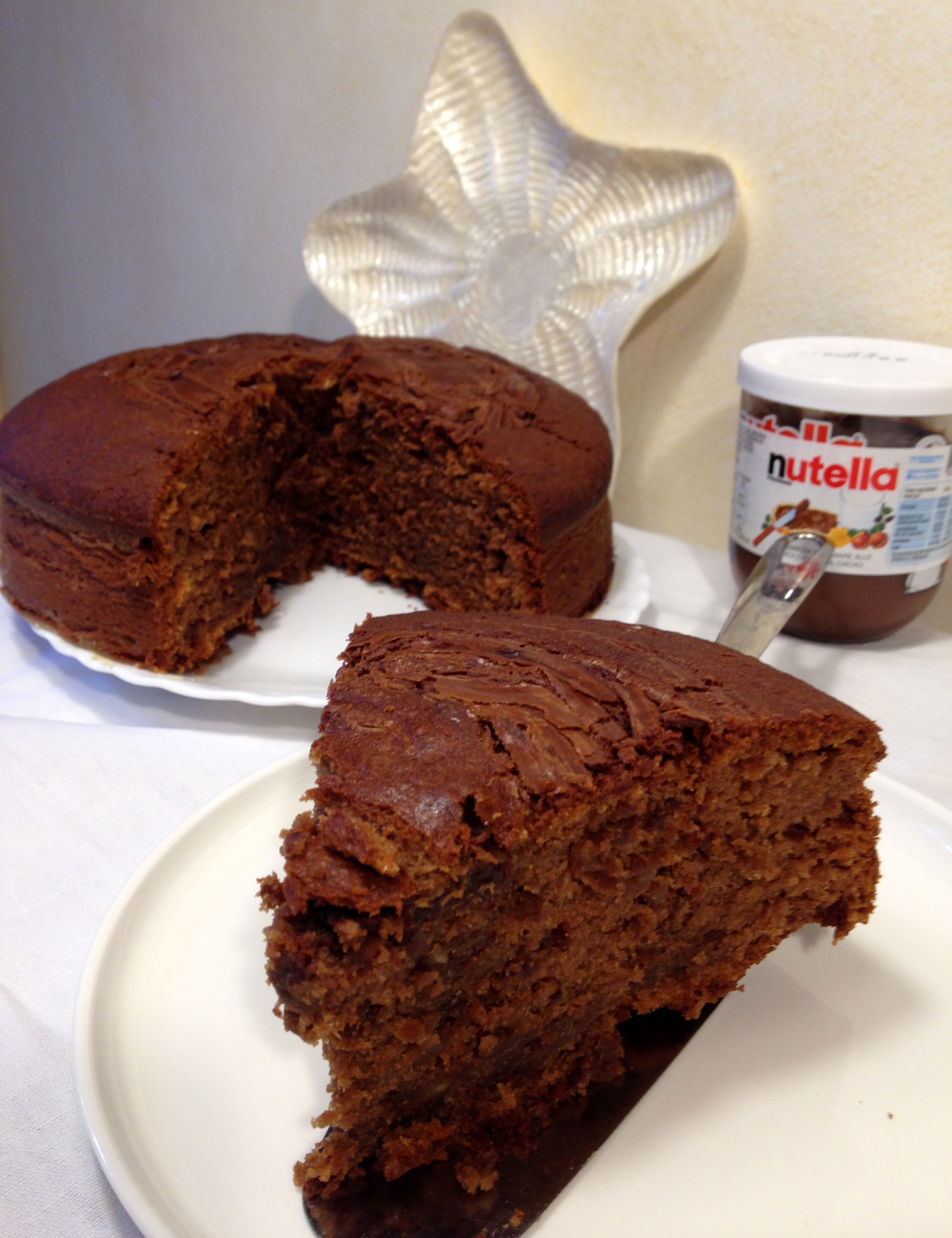 Torta con banane e Nutella