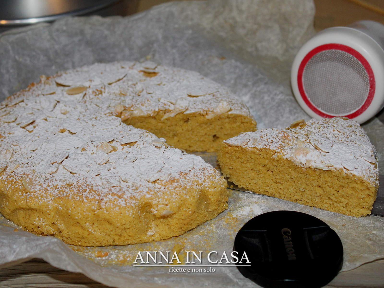 Torta con farina di mandorle di Patrizia