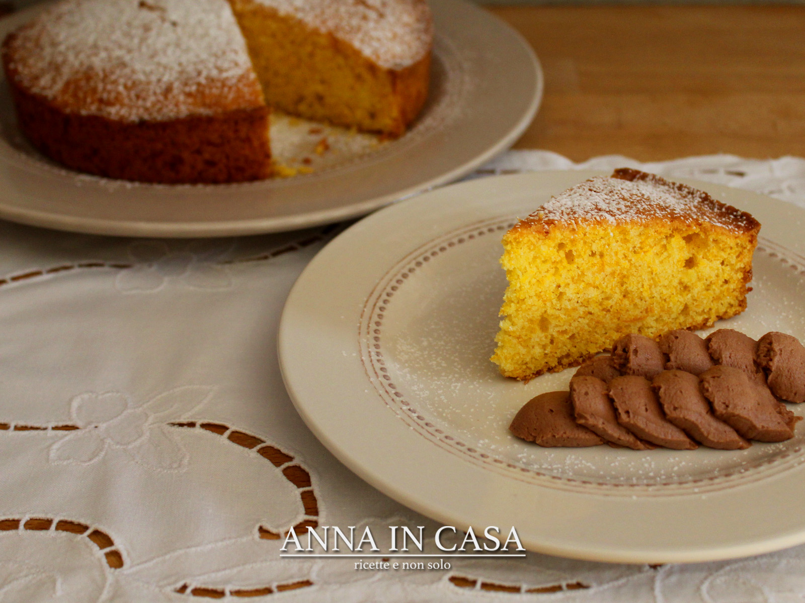 Torta con la zucca- facile e veloce