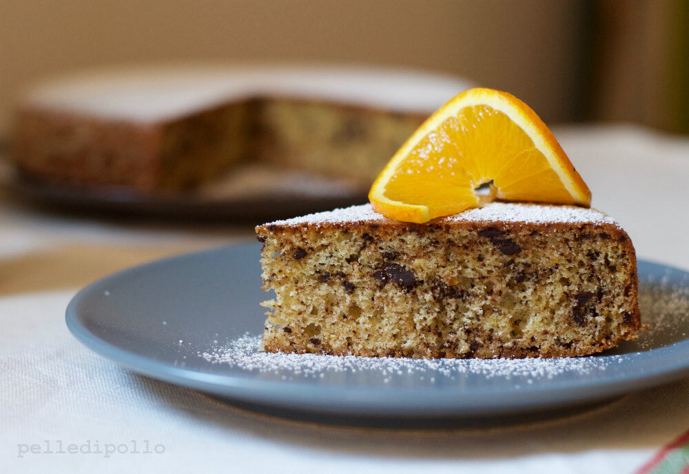 Torta con marmellata di arance