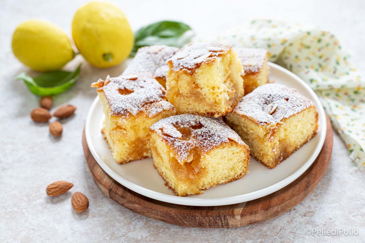 Torta con marmellata di limoni
