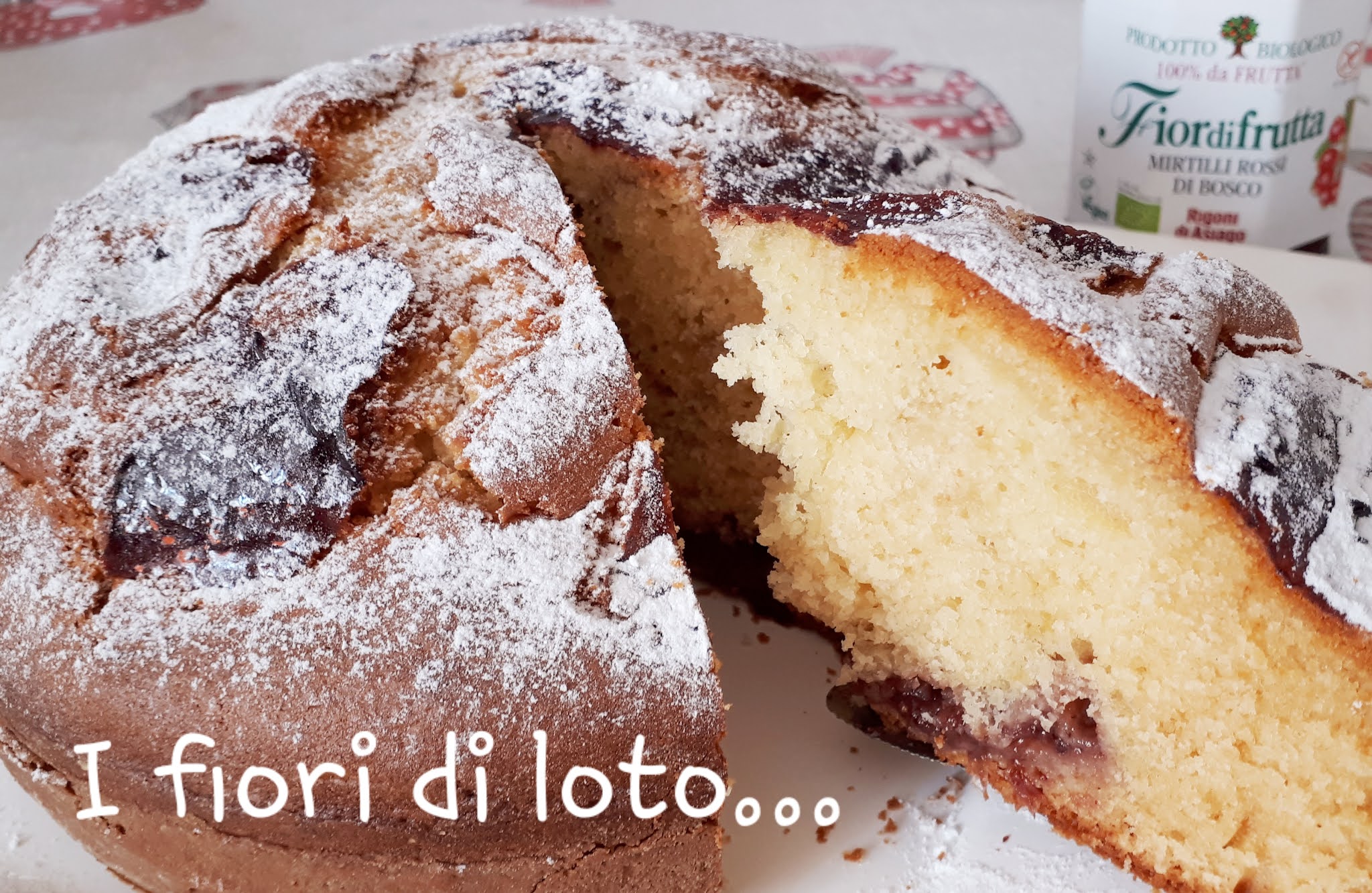 Torta con mascarpone e marmellata