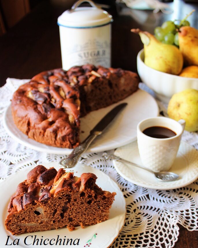 Torta con pere e cioccolato (numero2)
