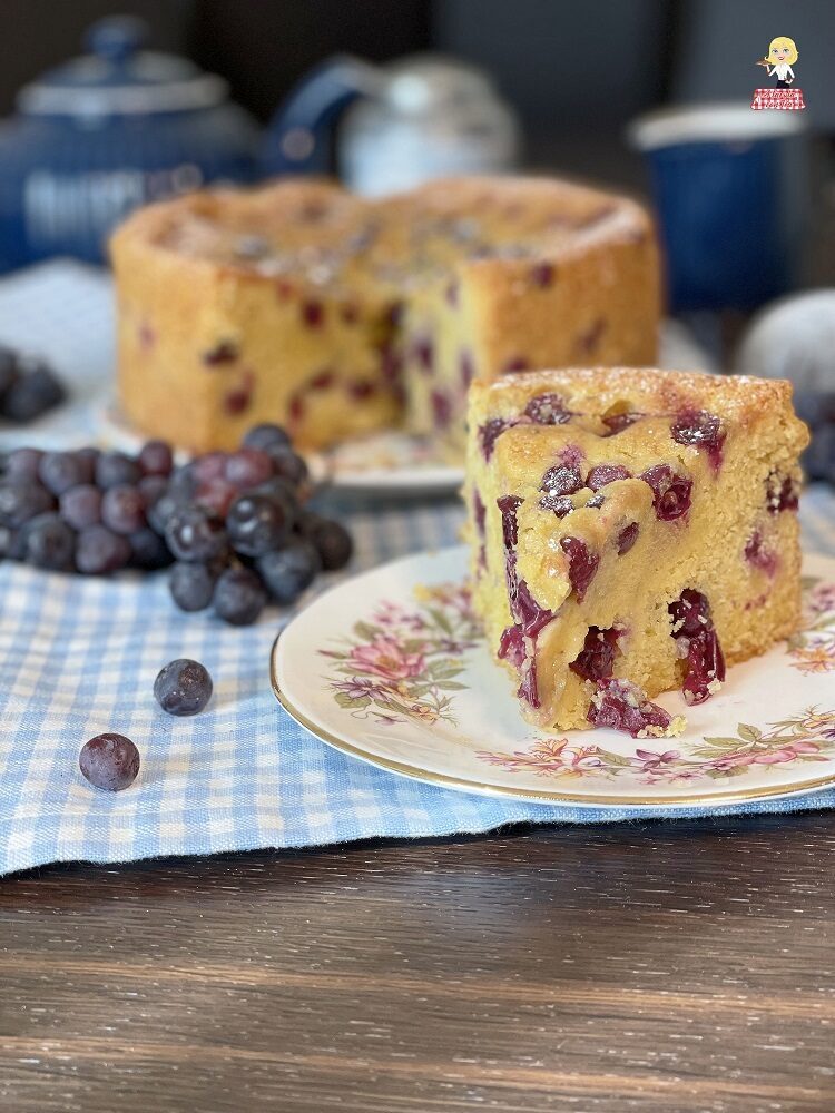 Torta con uva fragola detta bertolina