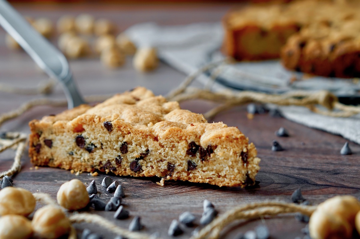 Torta cookie al cioccolato e nocciole