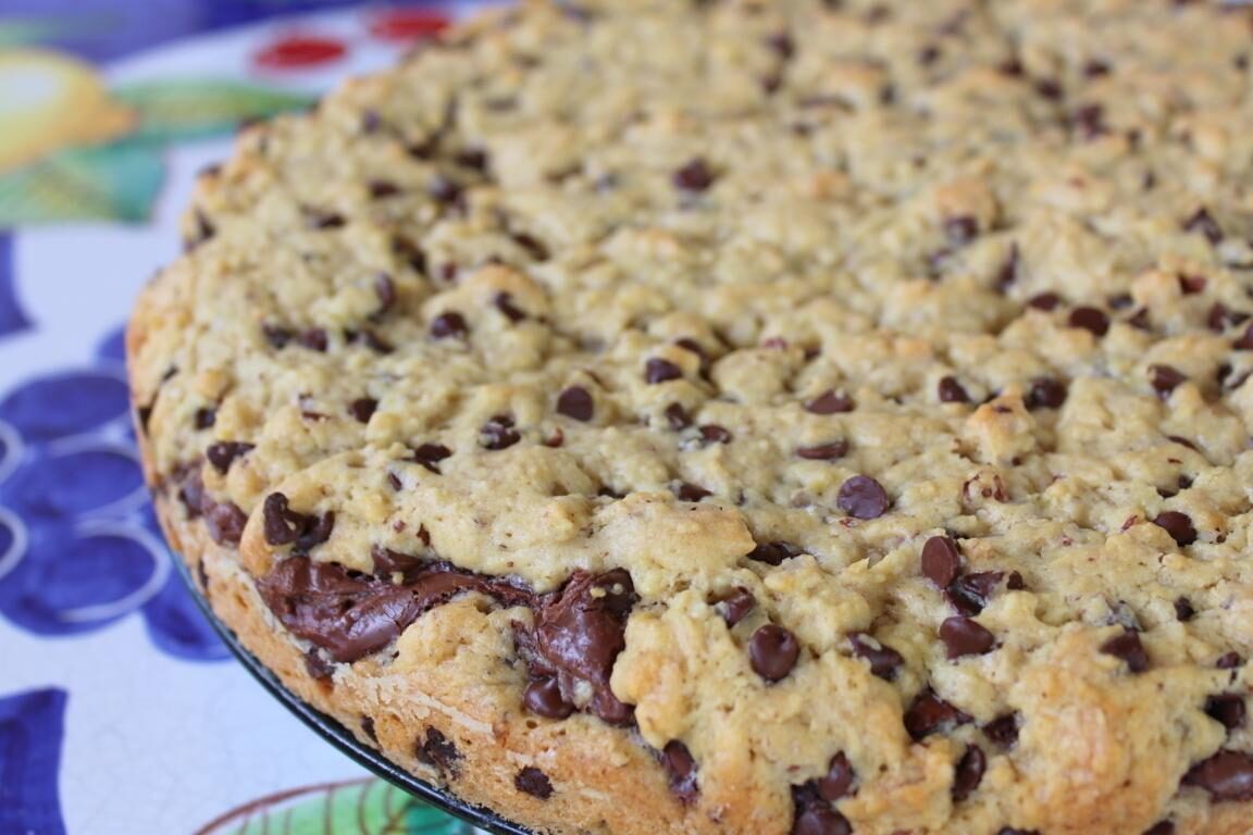 Torta cookie alla nutella per i golosi!